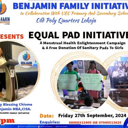 Equal Pad Initiative event poster